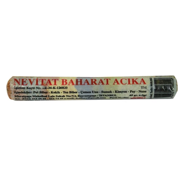 Acıka Kahvaltılık Fişek Poy Acuka Baharat Karışımı 40-45 Gr