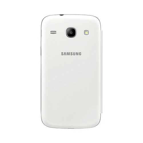 Samsung Galaxy Core Flip Cover Orjinal Kılıf Beyaz - EF-FI826BWEGWW (Outlet) - Resim 2