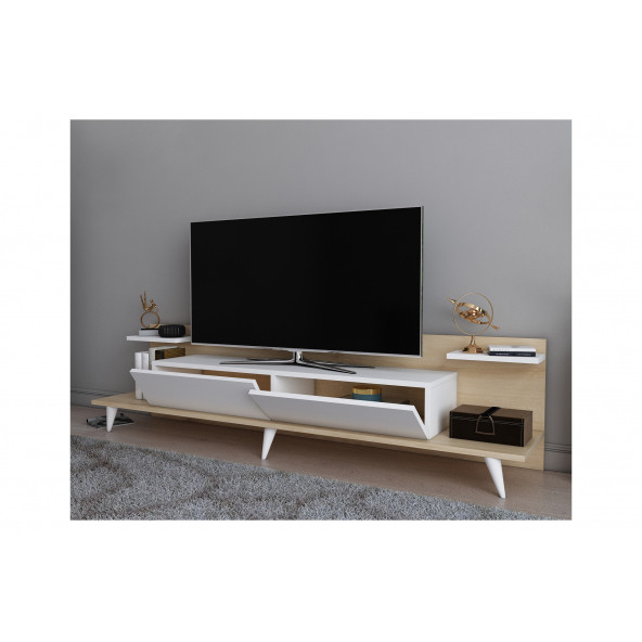 EVDEKİMODA ASTER TV ÜNİTESİ (SAFİR-BEYAZ) - 3