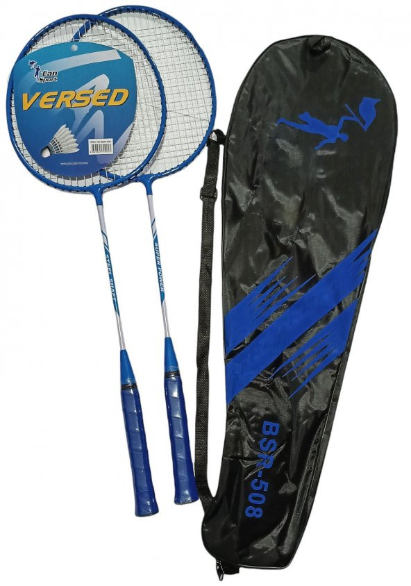 Avessa Badminton Raket Set Mavi Çantalı BRS-508