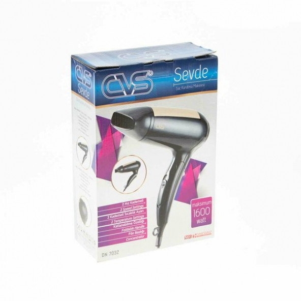 Cvs Saç Kurutma Makinesi Katlanabilir 1600W