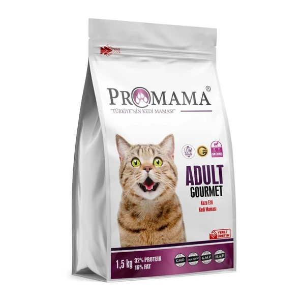 PROMAMA AÇ BİTİR GOURMET CAT 1,5 Kg.(Gurme Kedi Maması) - 452050 ürün görseli
