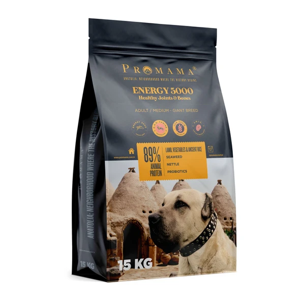 Promama ENERGY 5000 GAG Eklem Destekli Yetişkin Köpek Maması 15 KG - 452081 - Resim 2