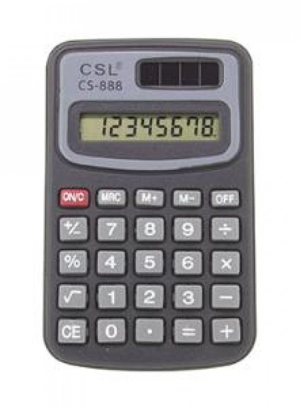 CSL CS-888 8 Hane Cep Tipi Hesap Makinesi