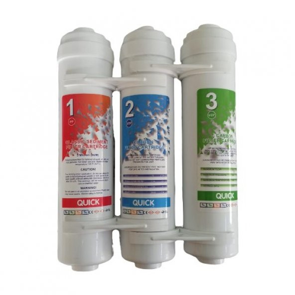 Esli Hns Quick Filtre Seti - Su Arıtma Cihaz Filtresi AQUANET - 1
