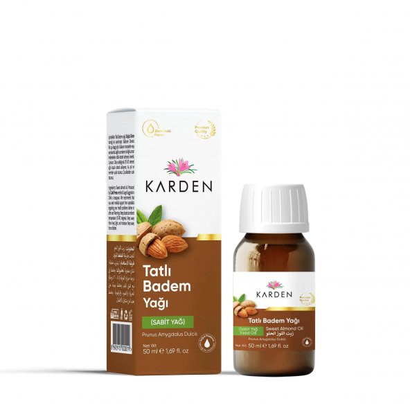 Karden Tatlı Badem Yağı 50 ml