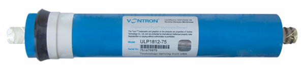 VONTRON Su Arıtma Cihazıları İçin Vontron 75 GPD Membran