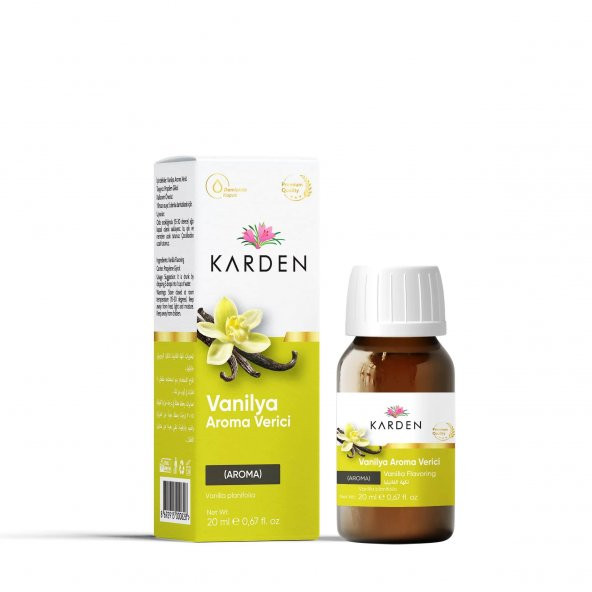 Karden Vanilya Aroması 20 ml