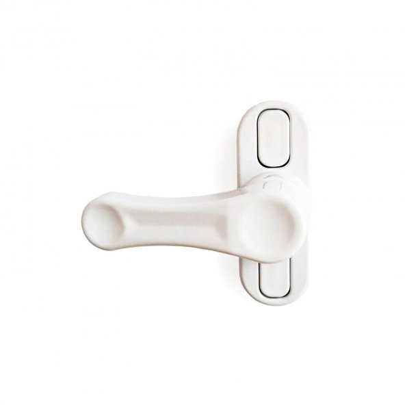 5 Adet Pvc Pencere Çocuk Emniyet Güvenlik Kilidi Çekmeli Beyaz - 2