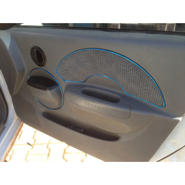 CHEVROLET CALOS TORPİDO ŞERİDİ NİKELAJ METALİK MAVİ 4MT - TORPİDO FİTİLİ, GÖSTERGE ŞERİDİ ürün görseli