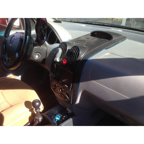 CHEVROLET CALOS TORPİDO ŞERİDİ NİKELAJ METALİK BEYAZ 4MT - TORPİDO FİTİLİ, GÖSTERGE ŞERİDİ - Resim 2