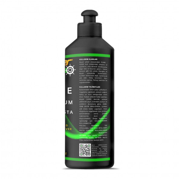 Netfer M-2000 Marin Çizik Giderici Tekne Pastası - 500 mL - 3