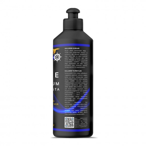 Netfer M-1000 Marin Kalın Tekne Pastası - 500 mL - 3