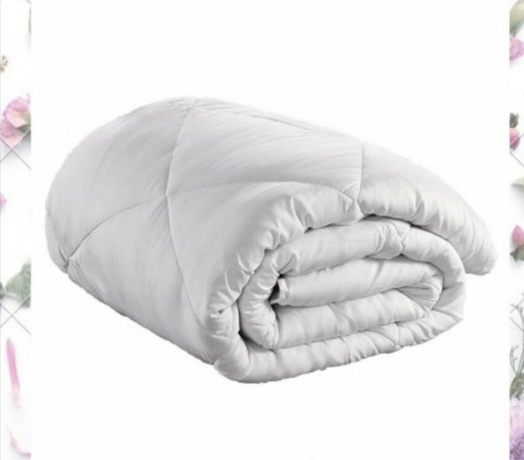 LÜX COMFORT ÇİFT KİŞİLİK   ANTİALERJİK  MİCROFIBER   BEYAZ YORGAN YORGAN 195X215CM ÖLÇÜSÜNDE - 5