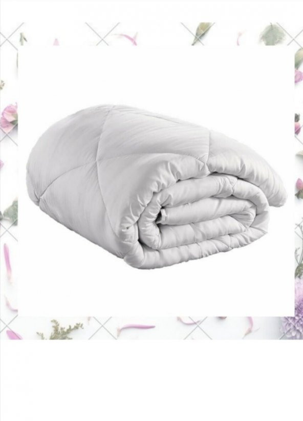 LÜX COMFORT ÇİFT KİŞİLİK   ANTİALERJİK  MİCROFIBER   BEYAZ YORGAN YORGAN 195X215CM ÖLÇÜSÜNDE - 6