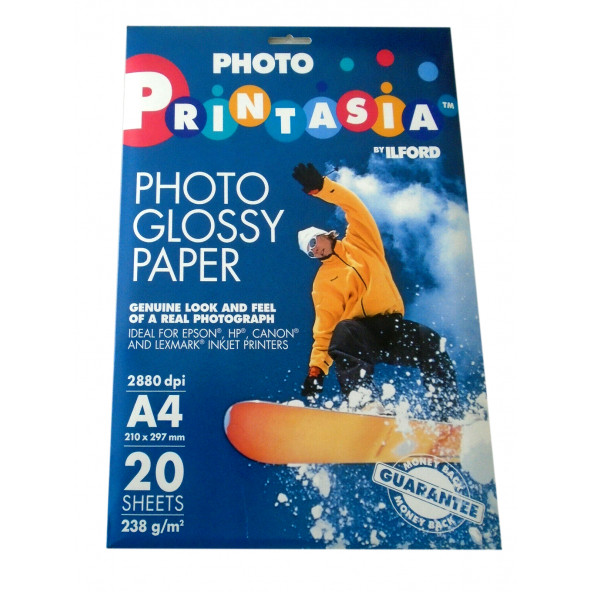 İlford Fotoğraf Kağıdı A4 Parlak 238gr - 1