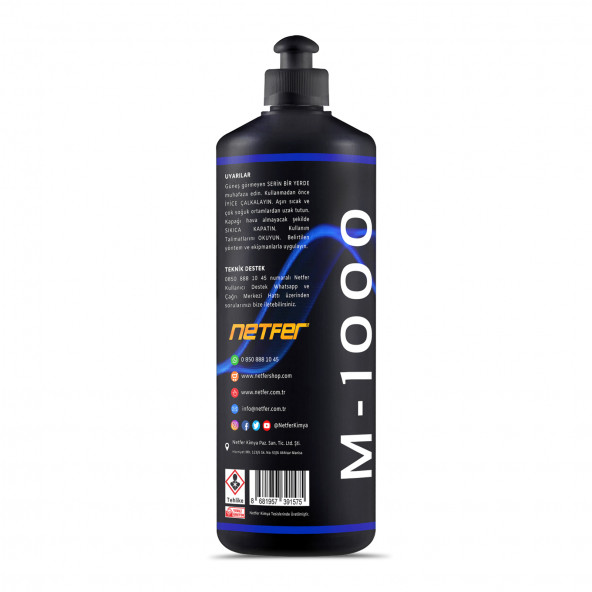 Netfer M-1000 Marin Kalın Tekne Pastası - 1 L - 2