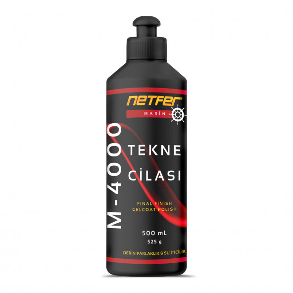 Netfer 4'lü Marin Tekne Pasta Cila Set - 4x500 mL - 2