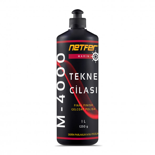 Netfer 4'lü Marin Tekne Pasta Cila Set - 4x1 L - 2