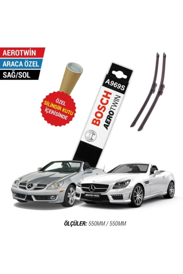 Mercedes Slk Silecek Takımı (2004-2016) Aerotwin A969s