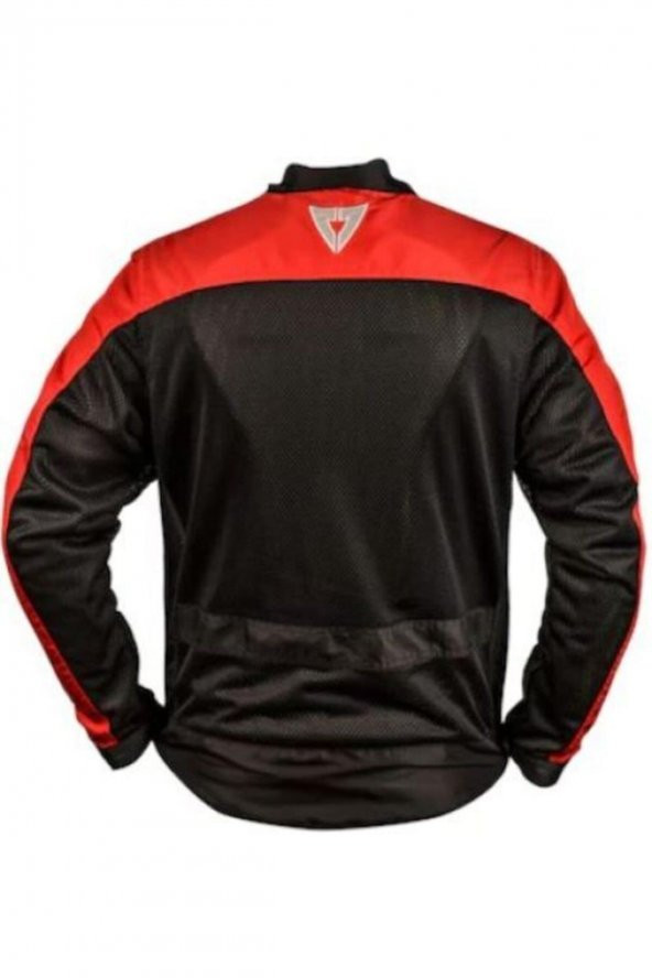 Venom Urban Yazlık Fileli Motosiklet Montu (Kırmızı) - 2