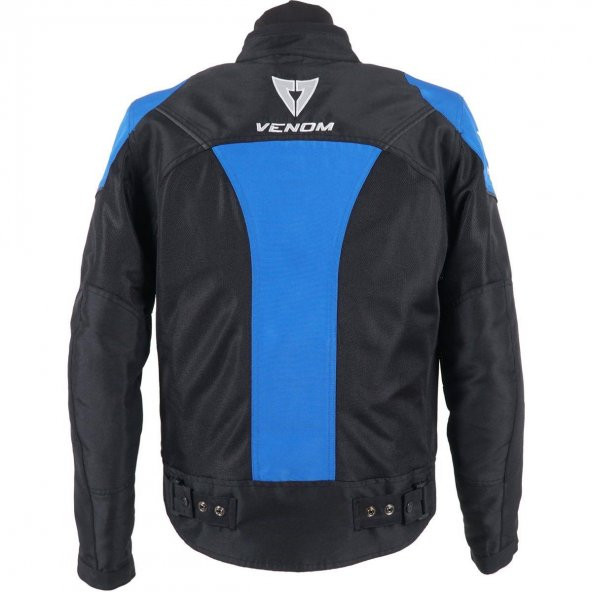 Venom Dynamıc Pro Motosiklet Montu (Mavi-Siyah) - 3