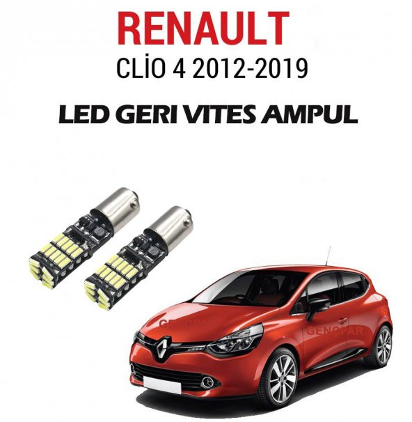 RENAULT CLİO 4  LED GERİ VİTES AMPÜL H21W BEYAZ (CANBUS)