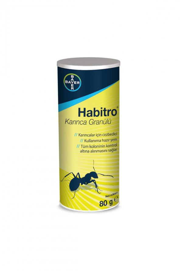 Bayer HABITRO Haşere Karınca Granülü 80 Gr. Kullanıma Hazır Yem
