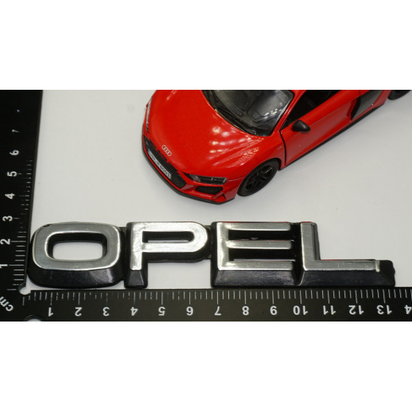 Opel Astra A Corsa B Bagaj Abs 3M 3D Yazı Logo Amblem - 5