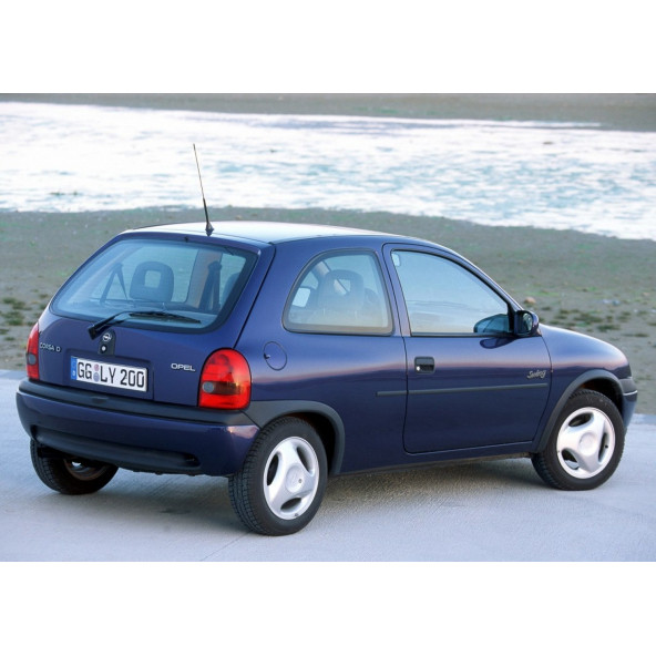 Opel Astra A Corsa B Bagaj Abs 3M 3D Yazı Logo Amblem - 6