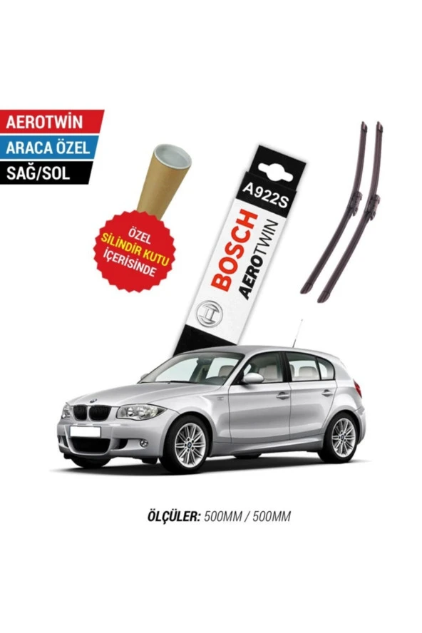 Bmw 1 Serisi Silecek Seti (2004-2011 E81-e87) Aerotwin A922s