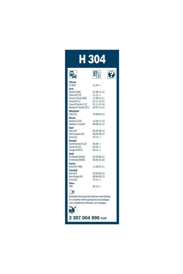 Ds Auto Ds7 Arka Silecek (2018-2021) Rear - 5