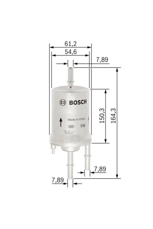 Bos-f026403006 Benzin Filtresi Beetle 2011 - 2.5 V5 (5c...