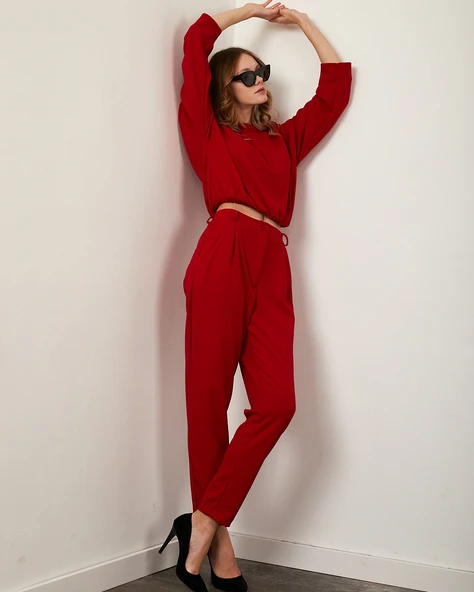 Atlas Kumaş Bisiklet Yaka Alt-Üst Takım - 2