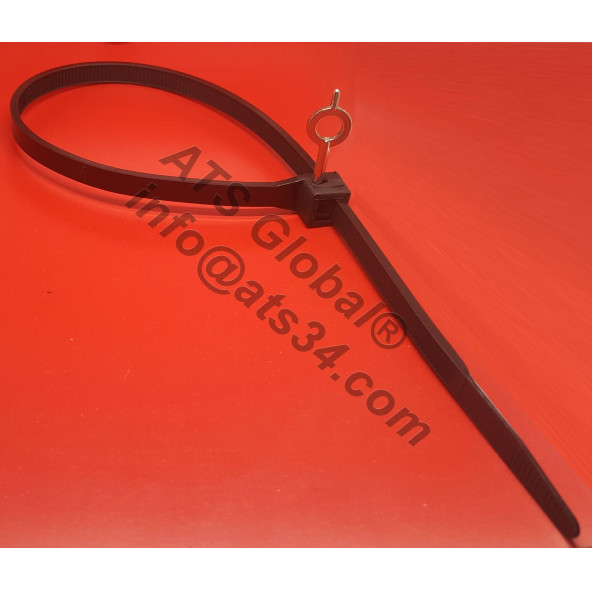 Anahtarlı Plastik Kelepçe 9/500 50 Adet - Resim 3