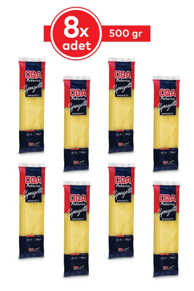 Oba Makarna  Spagetti  500 Gr x 8 Adet - 2