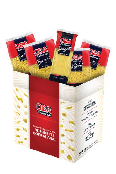 Oba Makarna Karışık (5x500 gr)