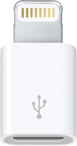 Apple Lightning - Micro USB Adaptörü Orjinal MD820ZM/A