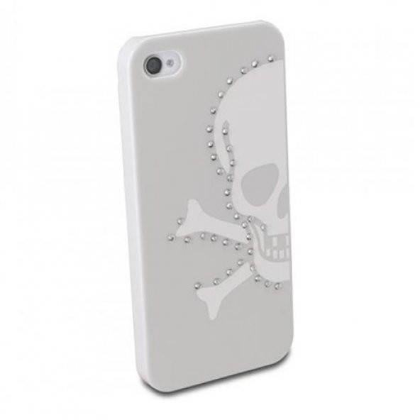 Cellular Line iPhone SE/5S/5 Swarovski Pirate Desenli Kılıf - SWKSKULLIPHONE5G (Outlet)