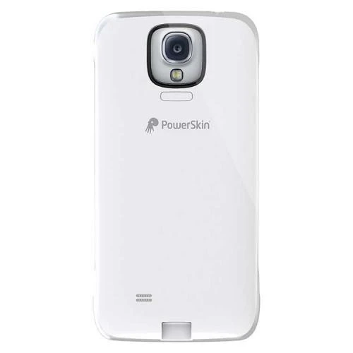 Samsung i9500 Galaxy S4 PowerSkin 1600 mAh Şarjlı Kılıf - Beyaz - Resim 3