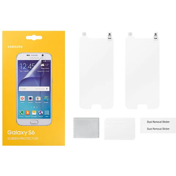 Samsung Galaxy S6 Ekran Koruyucu Orjinal ET-FG920CTEGWW - Resim 3
