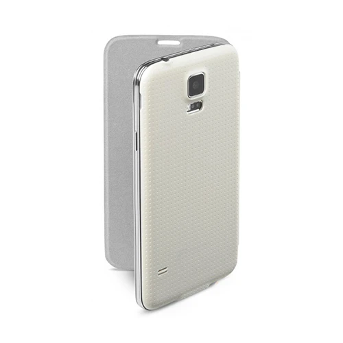 Samsung Galaxy S5 Cellular Line Flip Book Kılıf - Beyaz BACKBOOKGALS5W (Outlet) - Resim 3