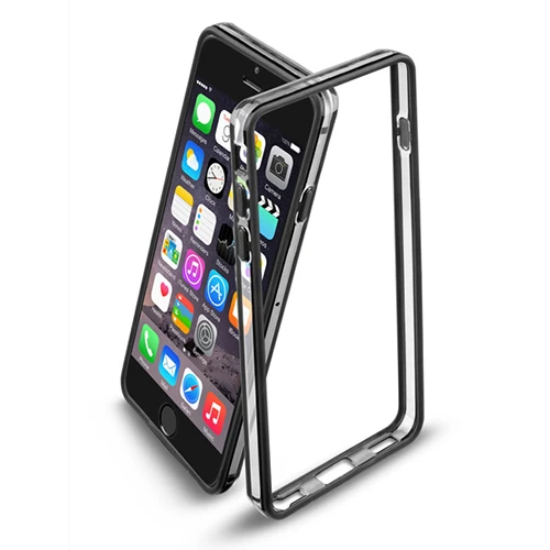 Cellular Line iPhone 6/6S Bumper Kılıf - Siyah BUMPERIPH647K ürün görseli 1