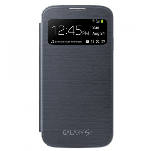 Samsung Galaxy S4 Orjinal S View Cover Kılıf - Siyah EF-CI950BBEGWW (Outlet) - Resim 3
