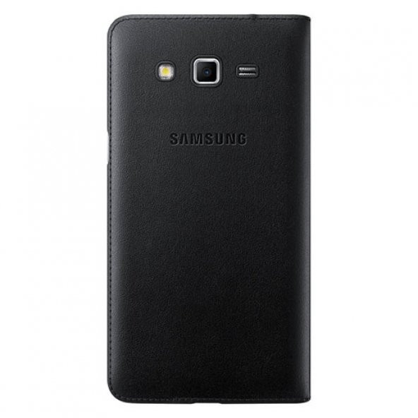 Samsung G7100 Galaxy Grand 2 Orjinal S View Cover Kılıf Siyah - EF-CG710BBEGWW (Outlet) - Resim 4