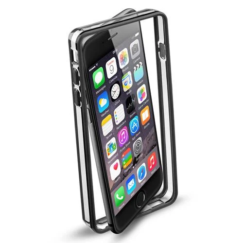 Cellular Line iPhone 6/6S Bumper Kılıf - Siyah BUMPERIPH647K - Resim 5