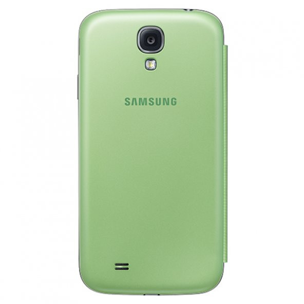 Samsung Galaxy S4 Orjinal S View Cover Kılıf - Yeşil EF-CI950BGEGWW (Outlet) - Resim 3