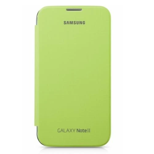 Samsung N7100 Galaxy Note 2 Orjinal Flip Cover Kılıf Sarı - EFC-1J9FLEGSTD - Resim 4