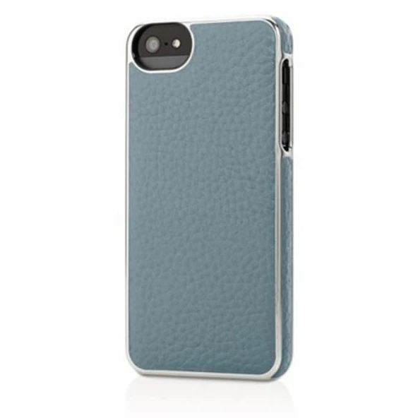 Adopted iPhone SE/5S/5 Deri Wrap Kılıf Açık Mavi APH11154 - Resim 2