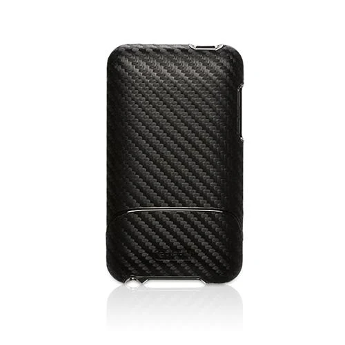 Griffin iPod Touch 4 Karbon Desenli Stantlı Kılıf Graphite RE01943 - 7